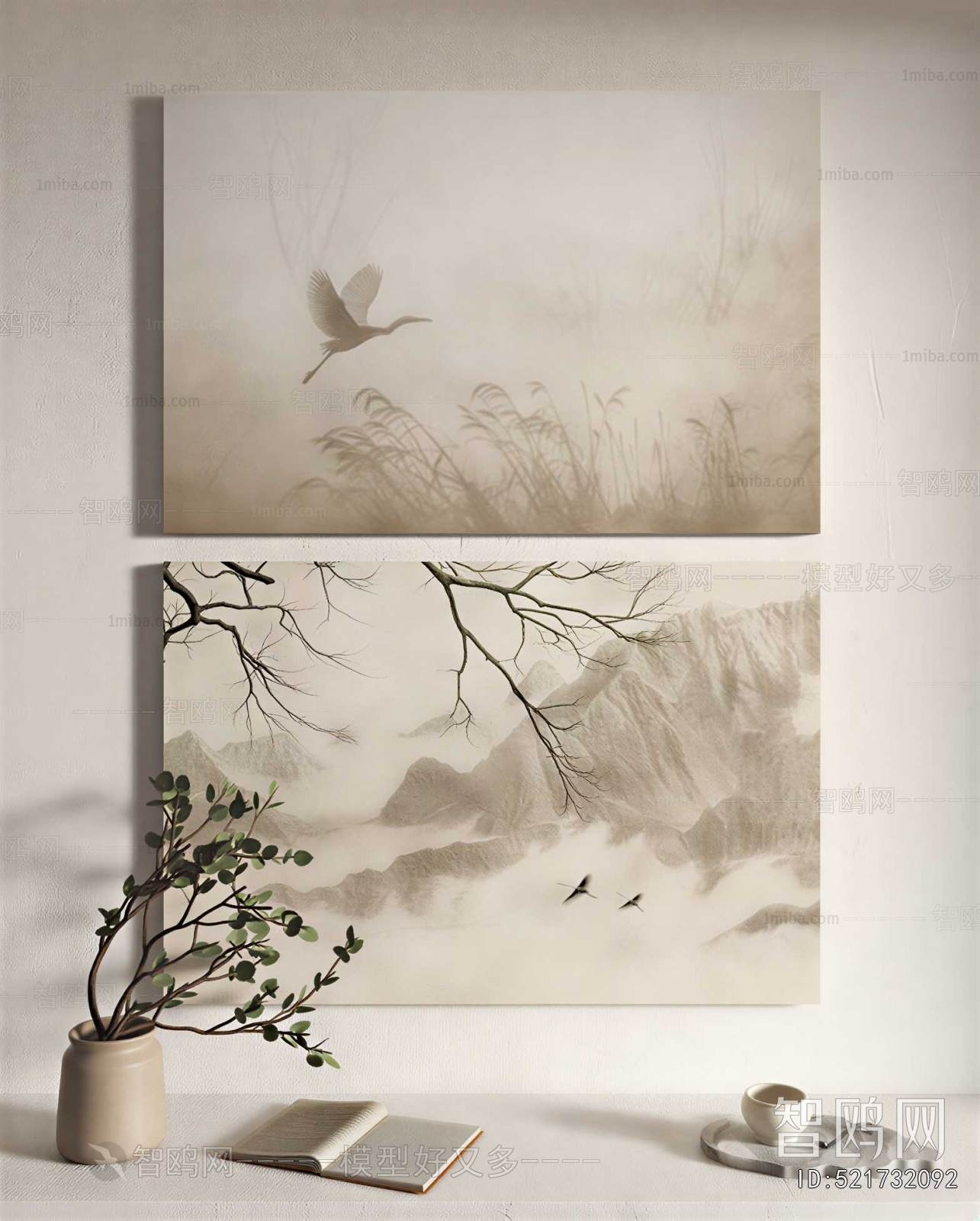 Wabi-sabi Style Painting