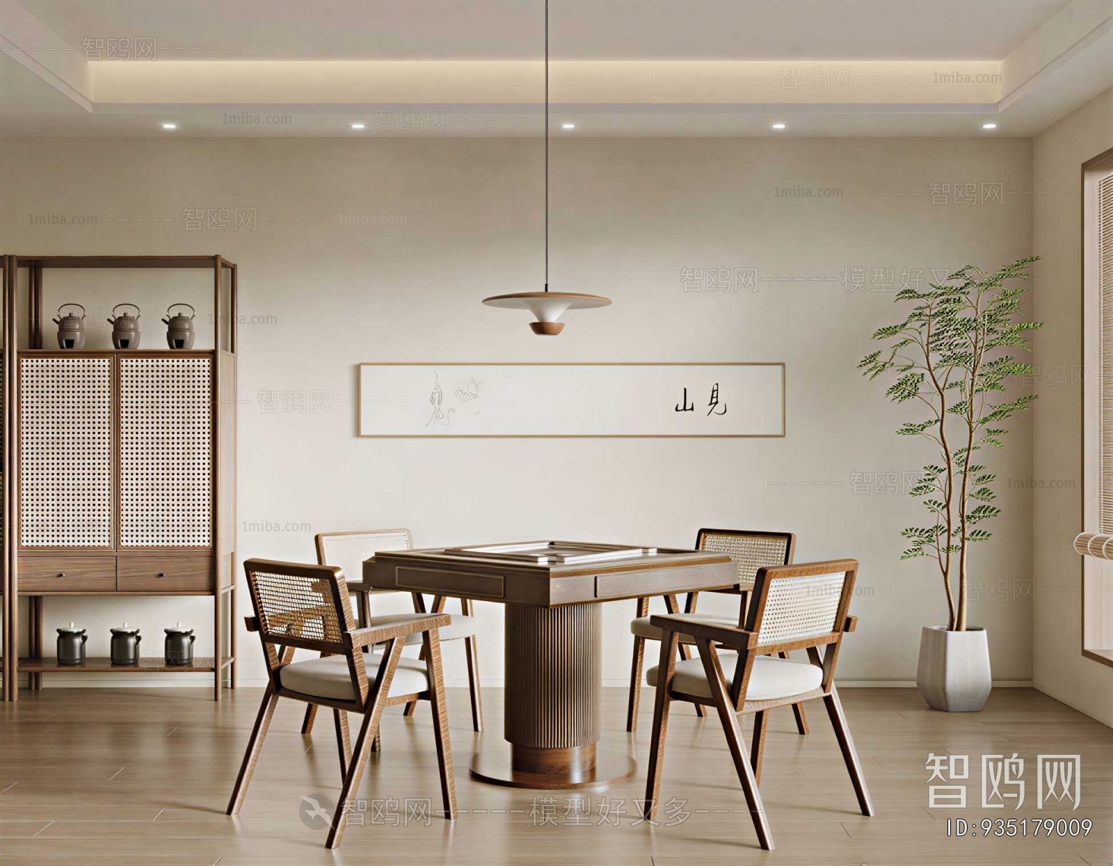 New Chinese Style Chess And Card Room