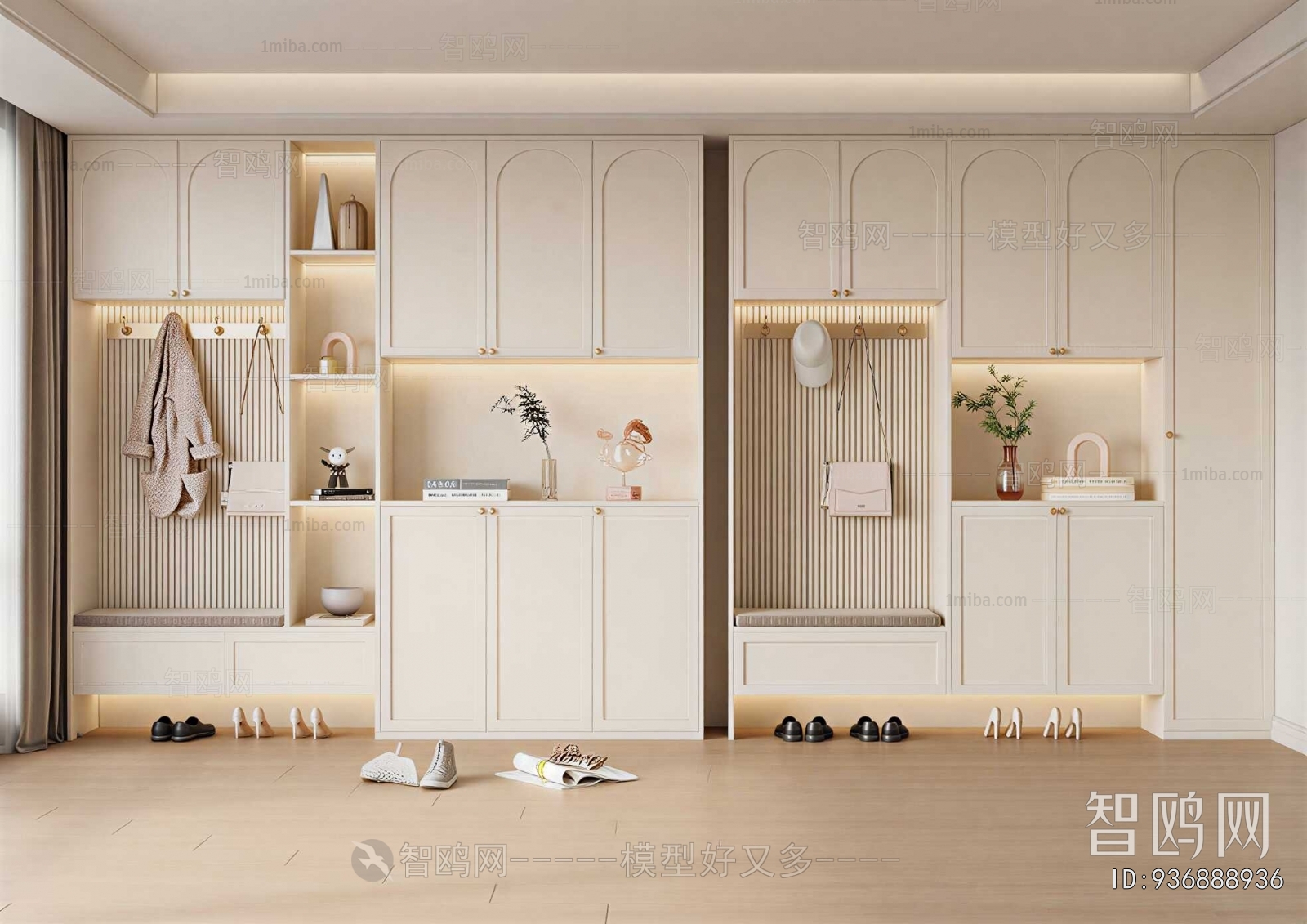 Modern Shoe Cabinet