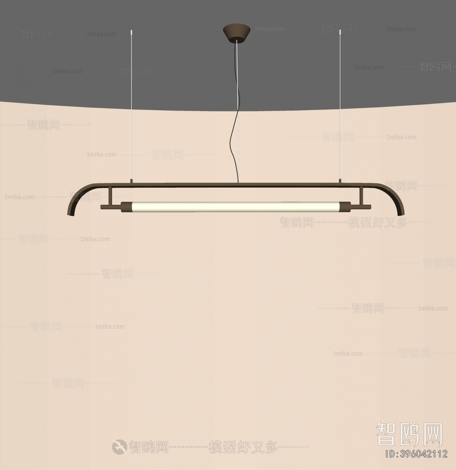 Modern Long Chandelier