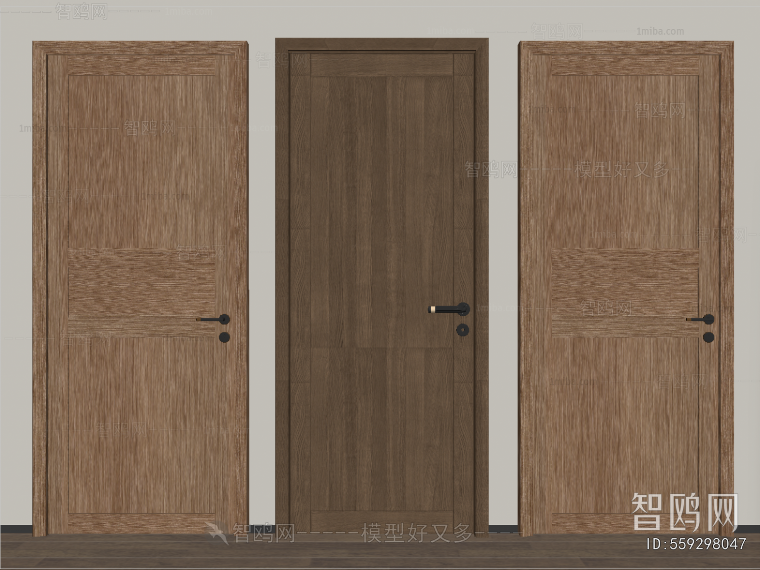 Modern Single Door