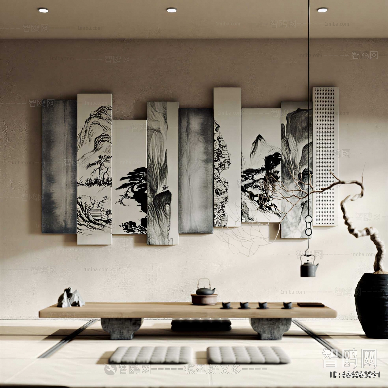 New Chinese Style Painting