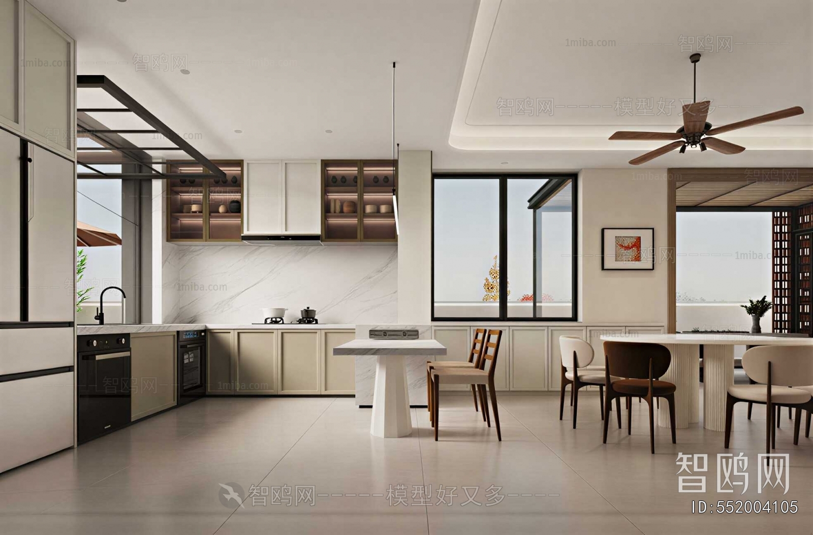 Modern Open Kitchen