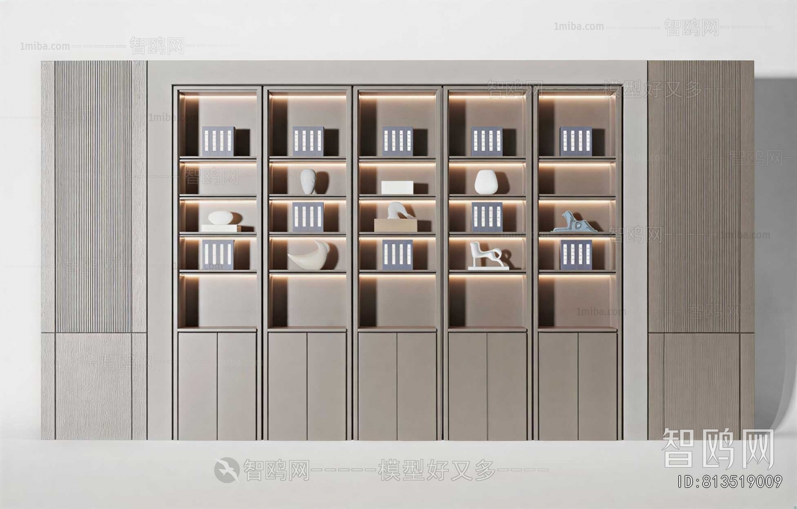 New Chinese Style Bookcase