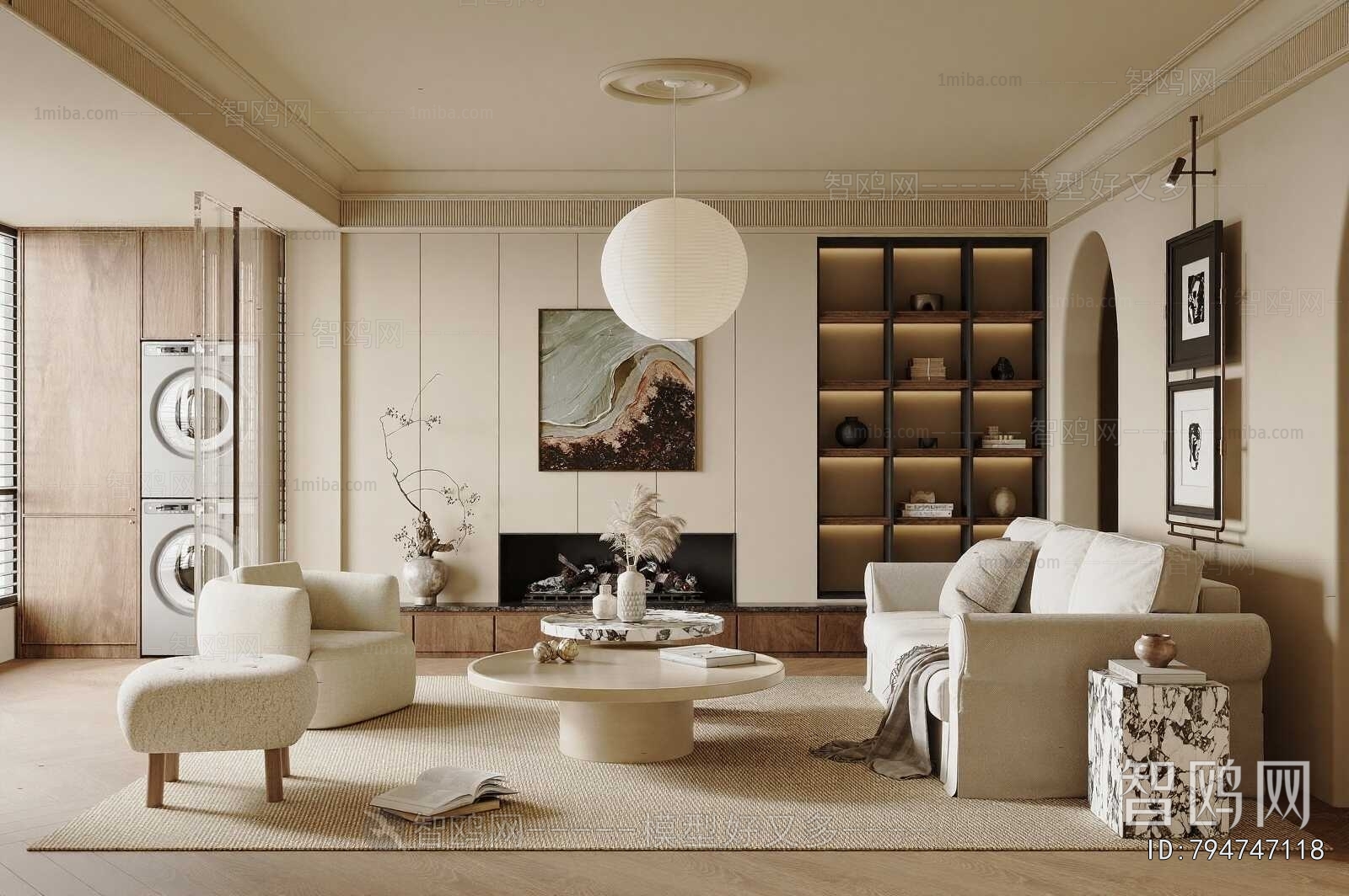 French Style A Living Room