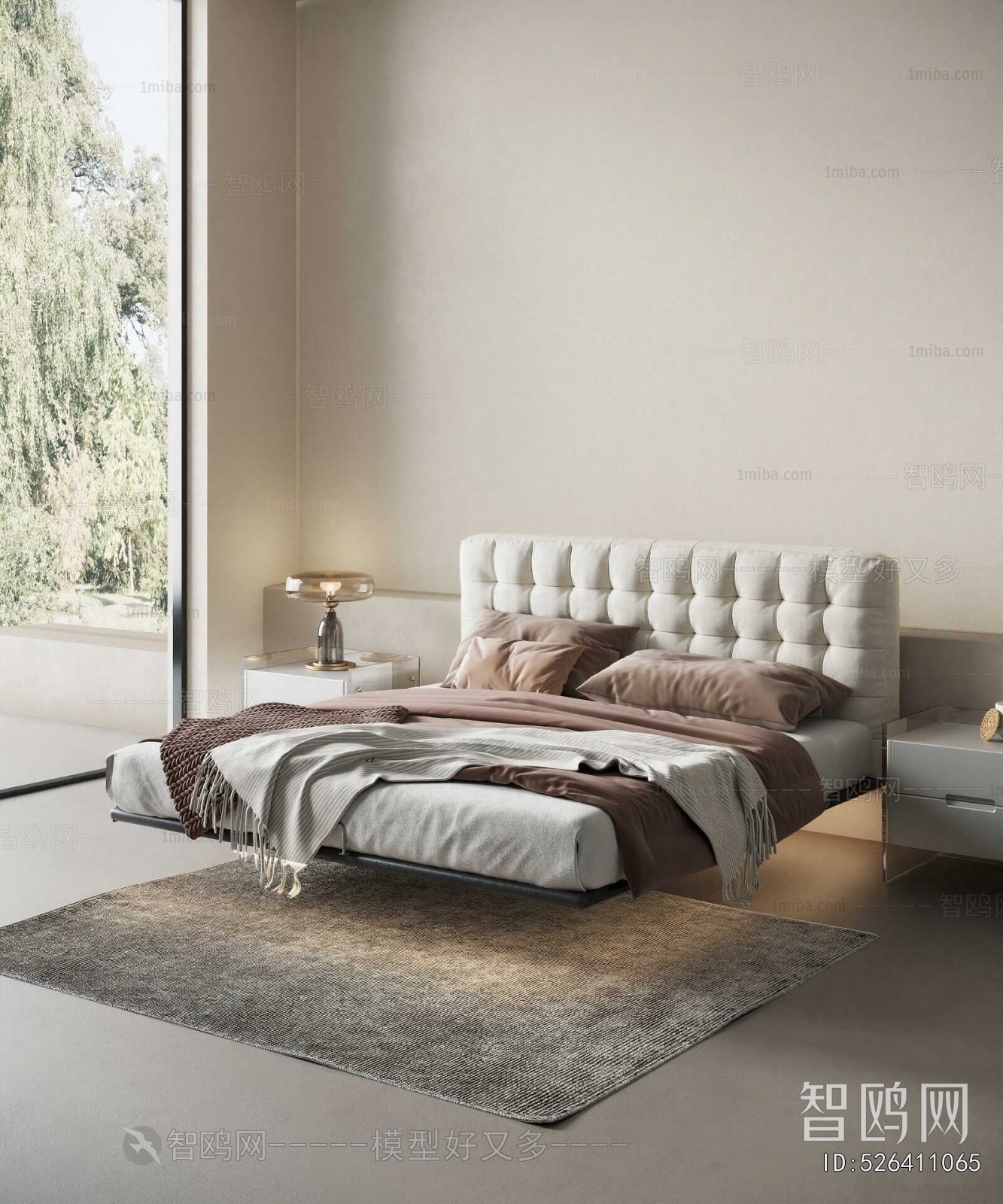 Modern Double Bed