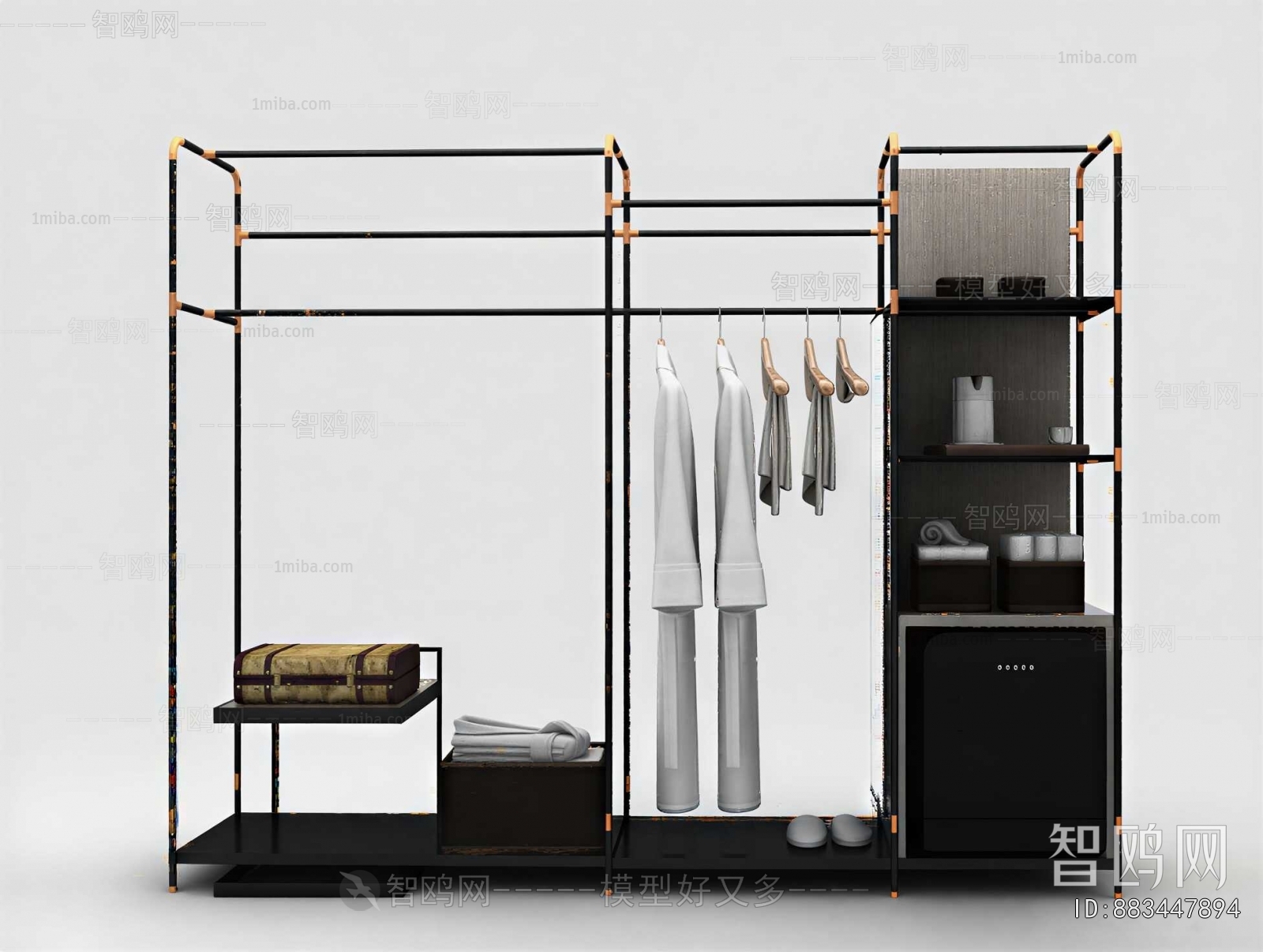 Industrial Style Bookcase