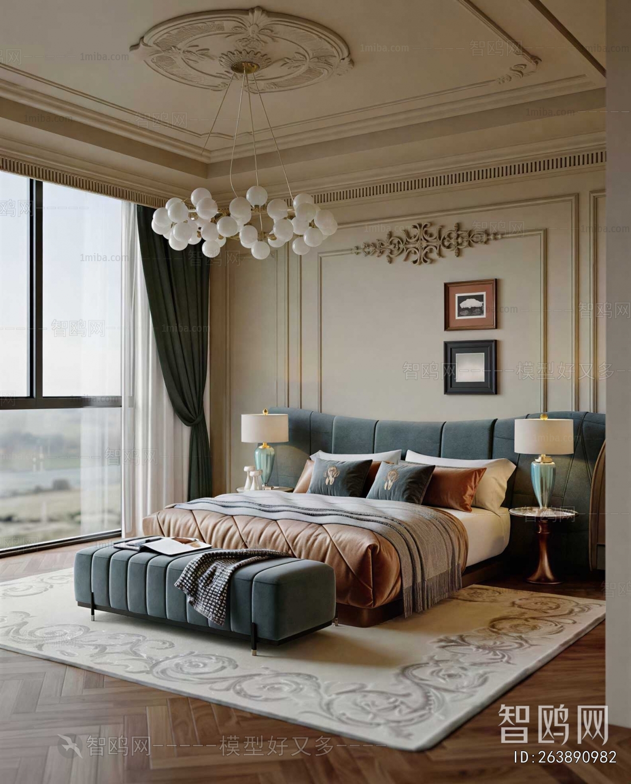 French Style Bedroom