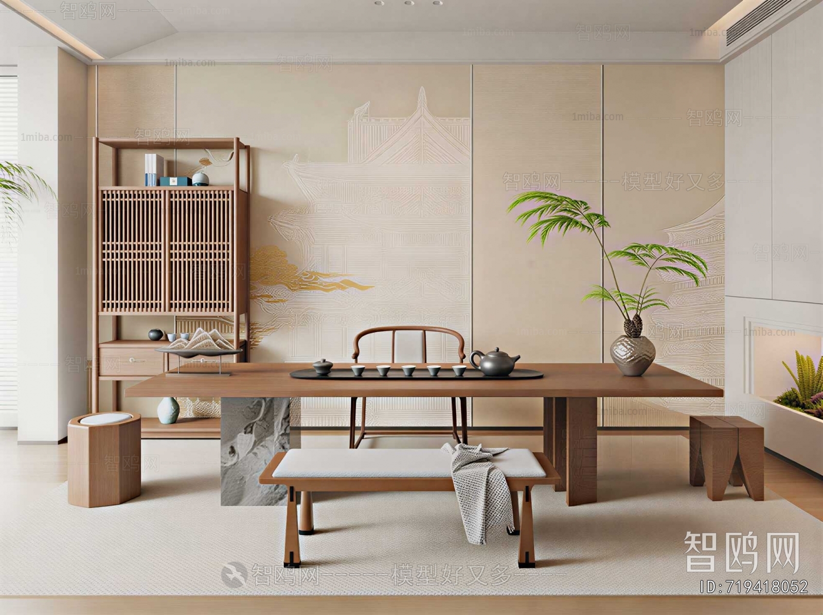 New Chinese Style Tea House