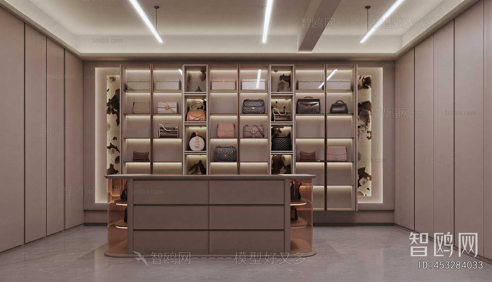 Modern Clothes Storage Area
