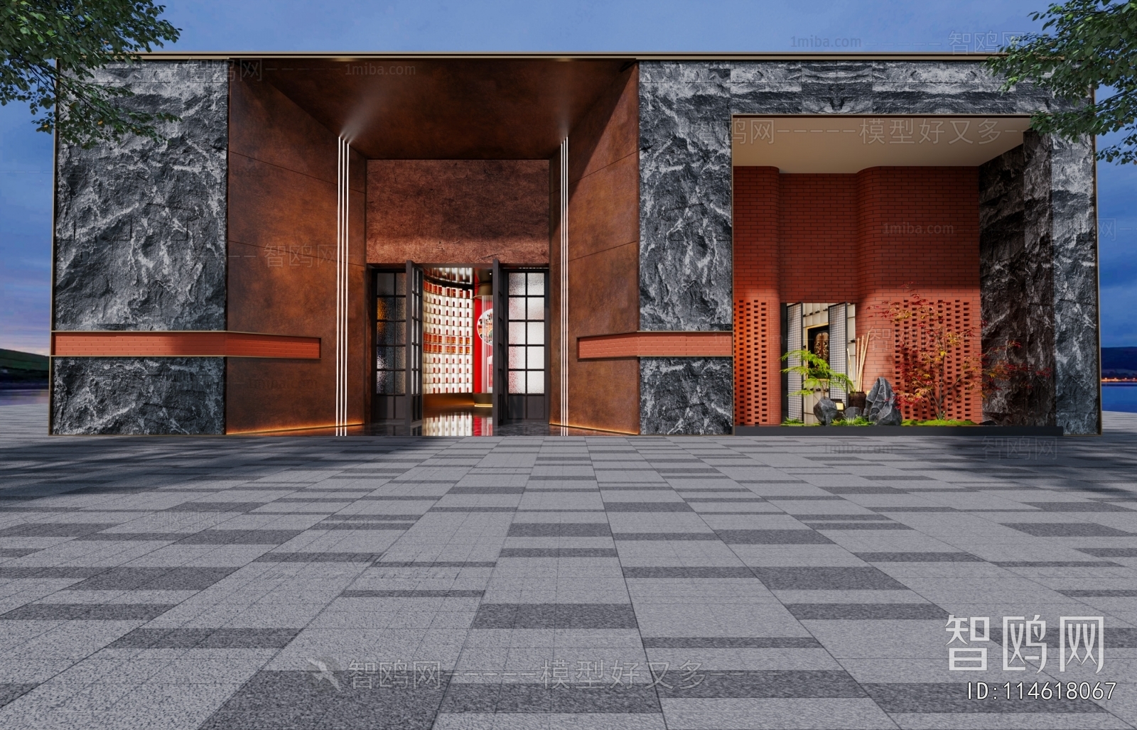 Modern Facade Element