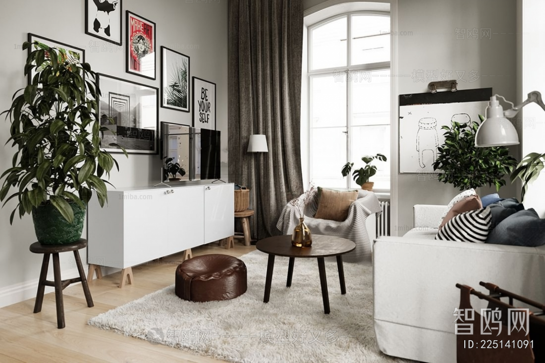 Nordic Style A Living Room