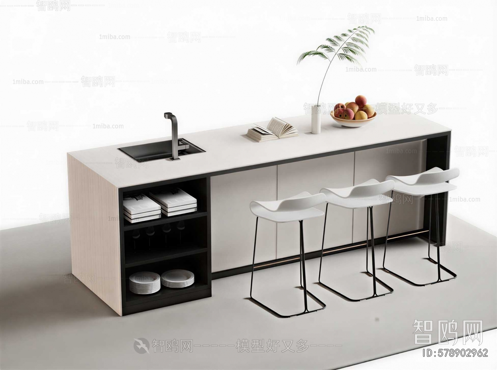 Modern Counter Bar