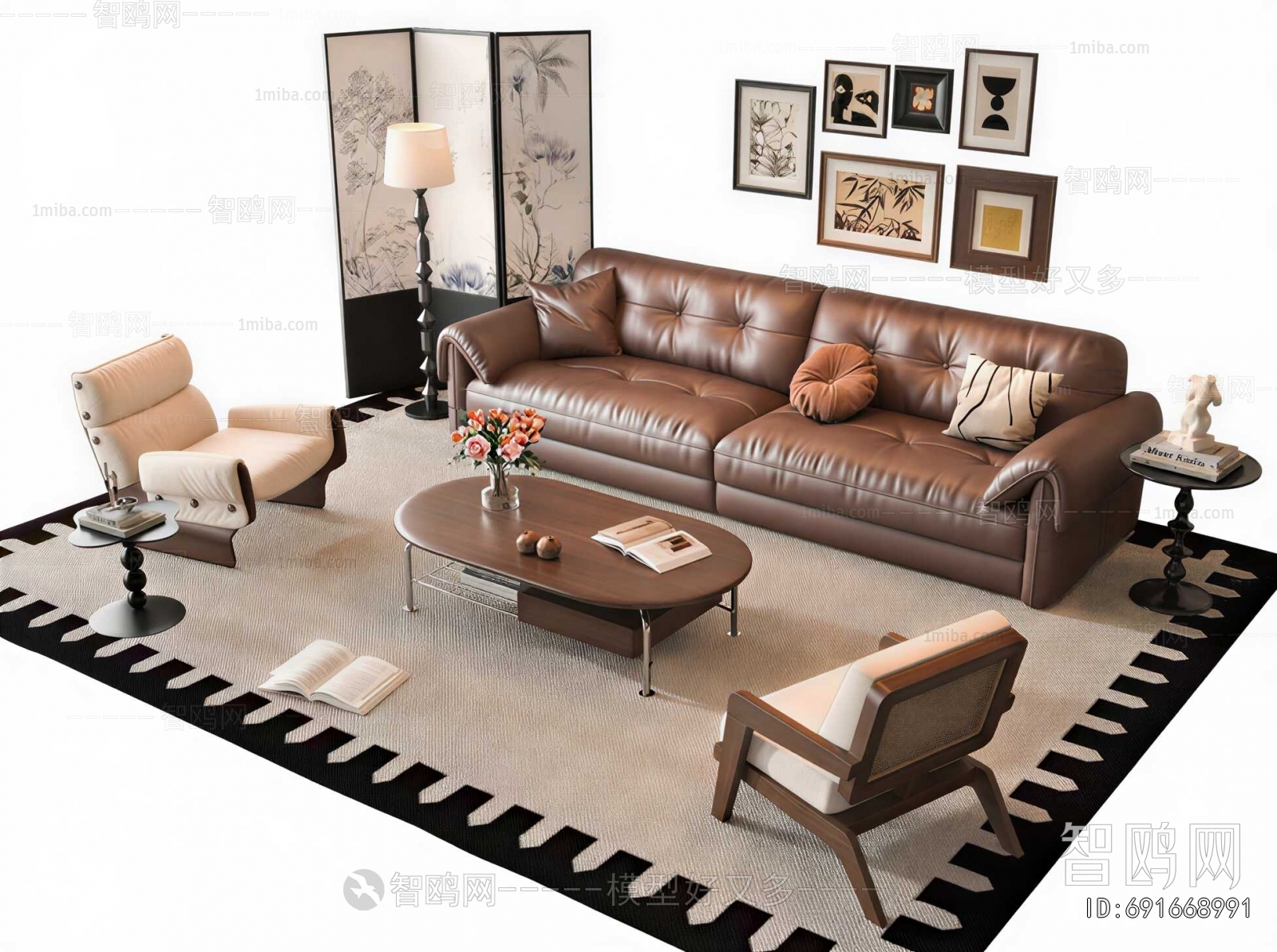 French Style Sofa Combination