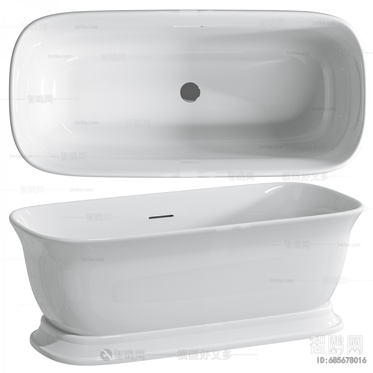 Modern Bathtub