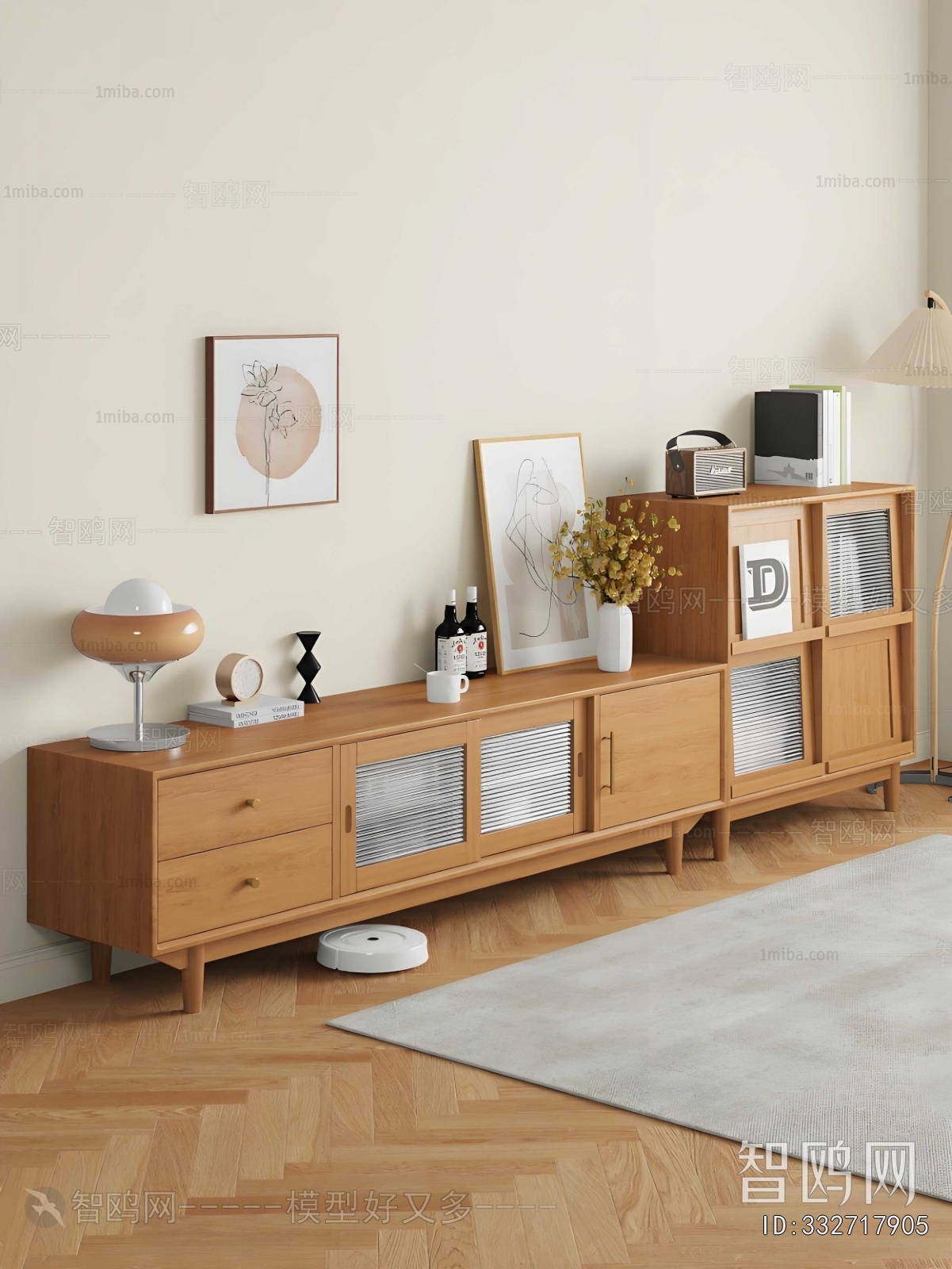 Nordic Style TV Cabinet