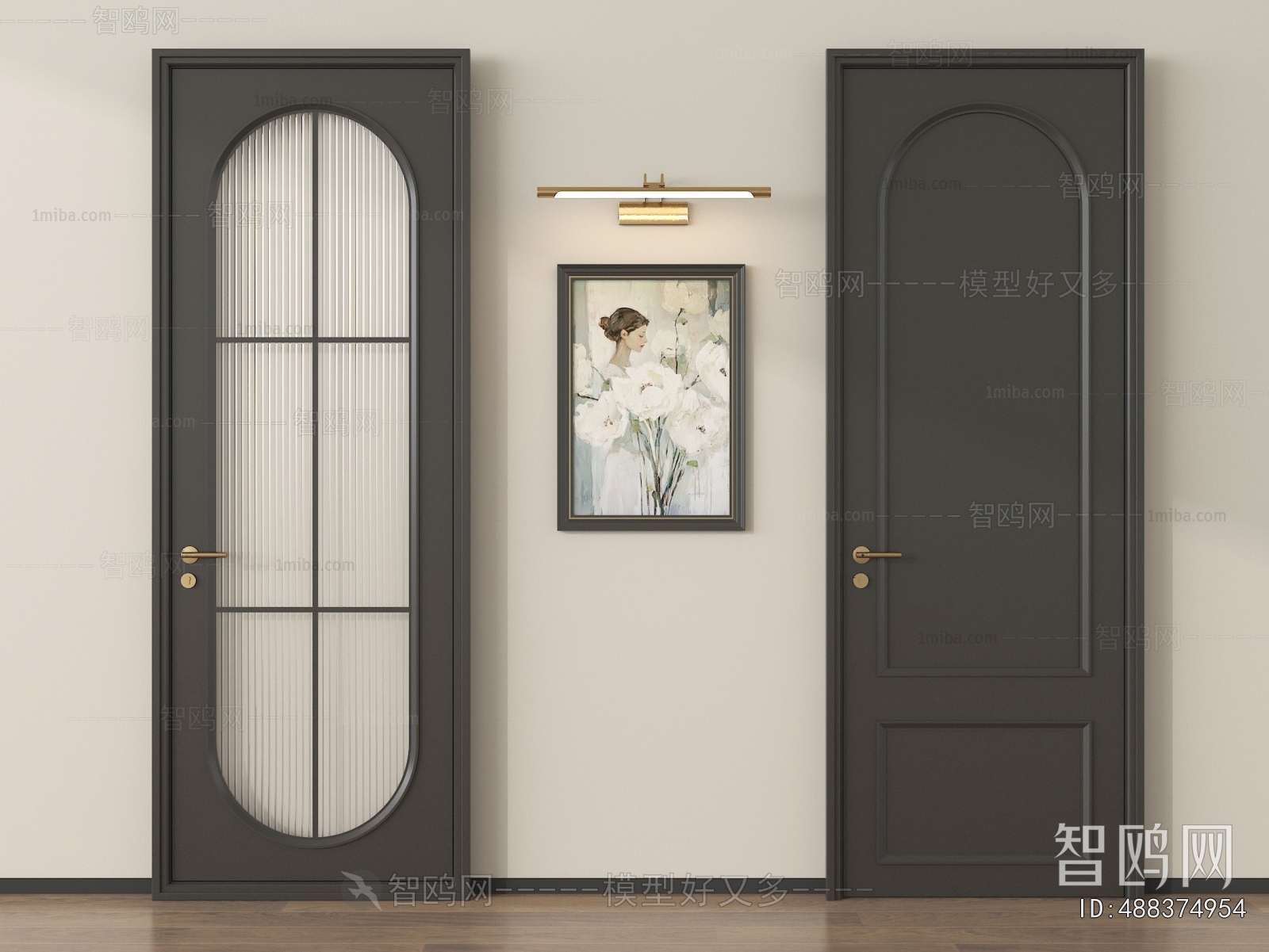 French Style Single Door