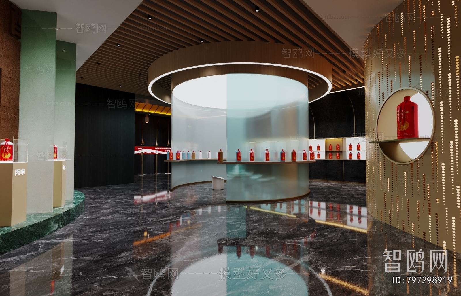 New Chinese Style Exhibition Hall