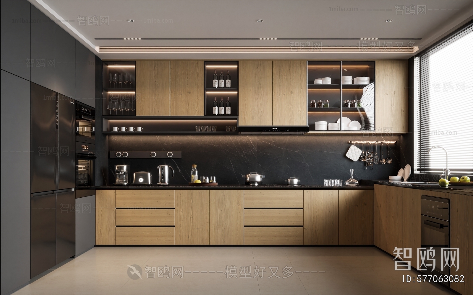 Modern The Kitchen