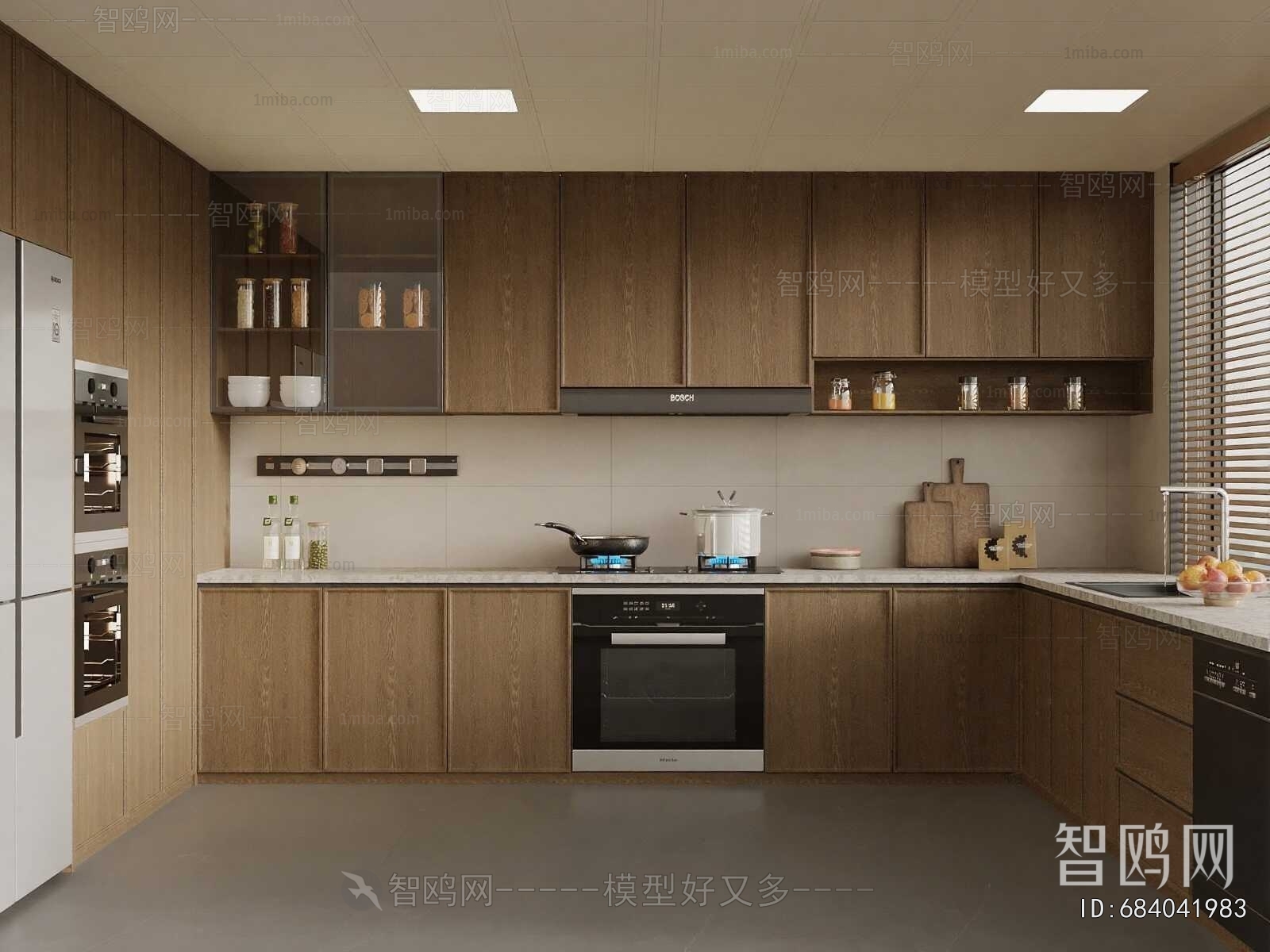 Modern The Kitchen