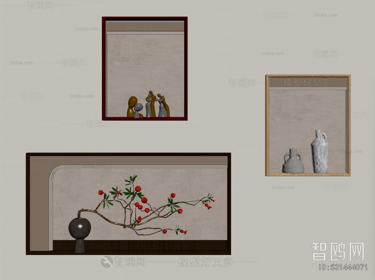 Wabi-sabi Style Wall Decoration