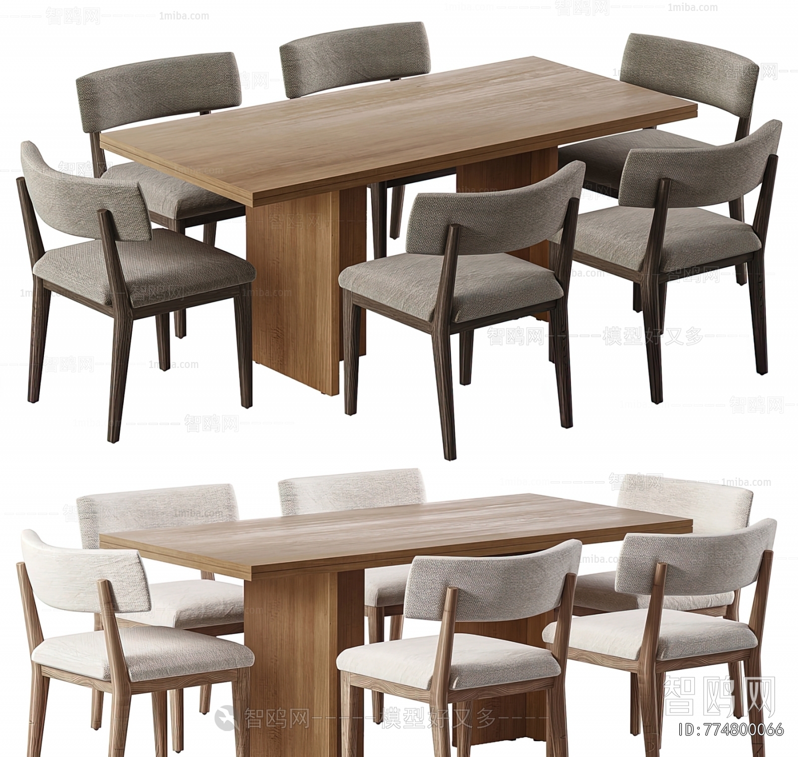 Nordic Style Dining Table And Chairs