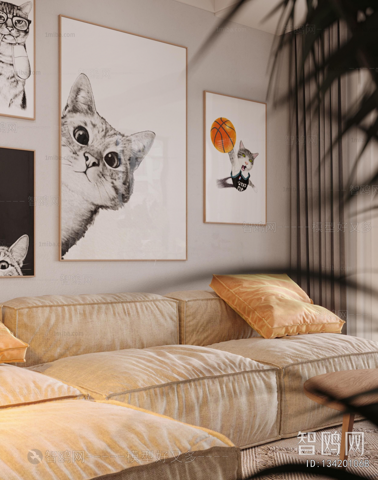 Nordic Style A Living Room