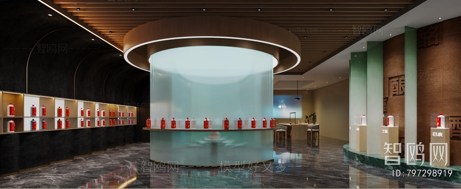 New Chinese Style Exhibition Hall