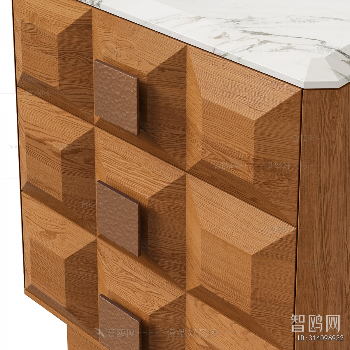 Modern Bedside Cupboard