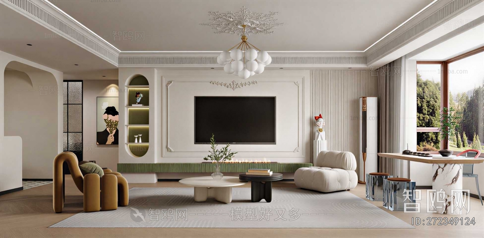 French Style A Living Room