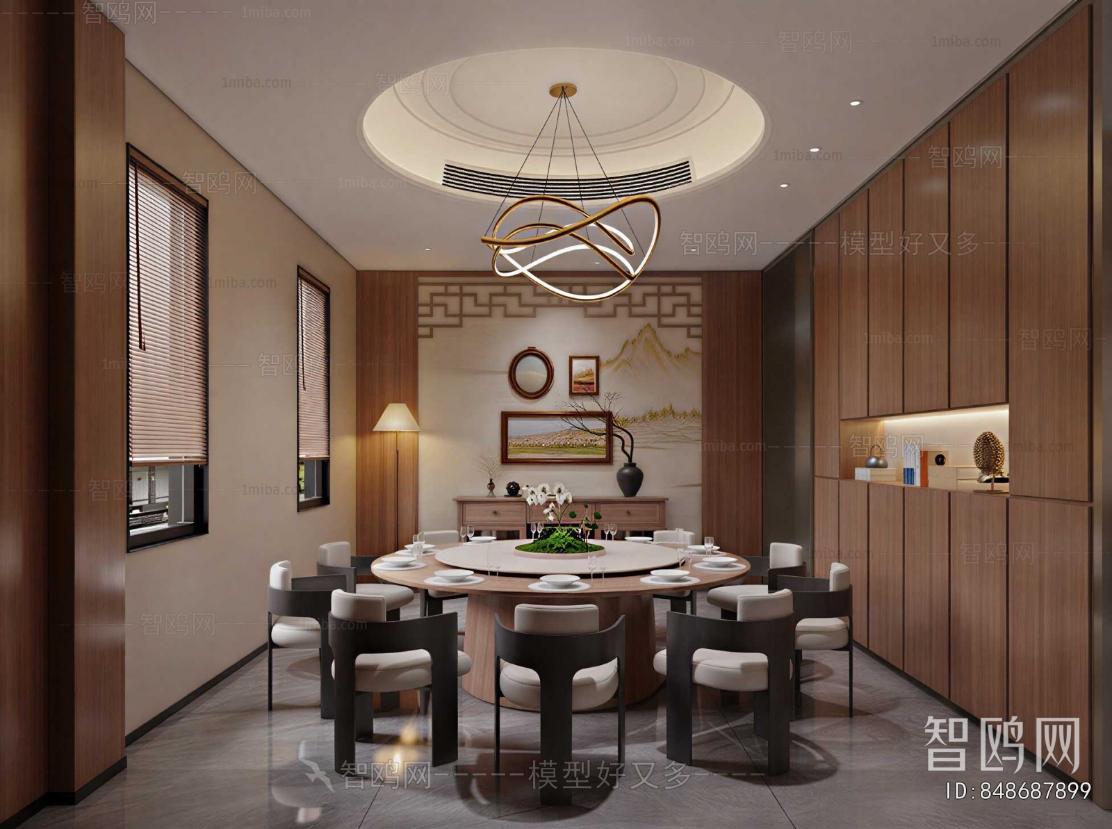 New Chinese Style Restaurant Box