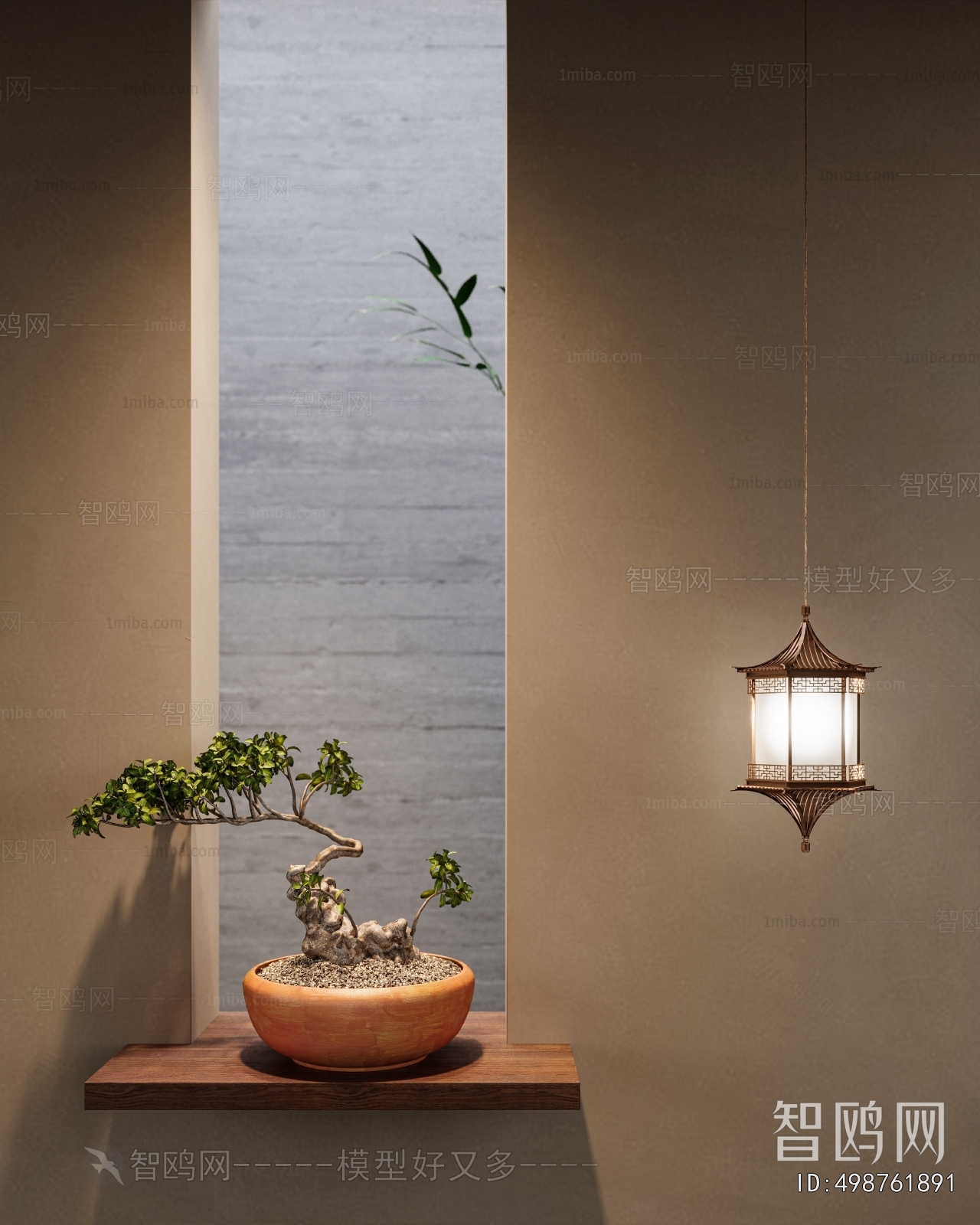 New Chinese Style Bonsai