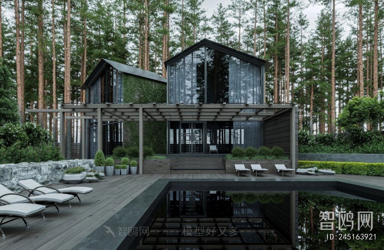 Modern Appearance Of Commercial Building