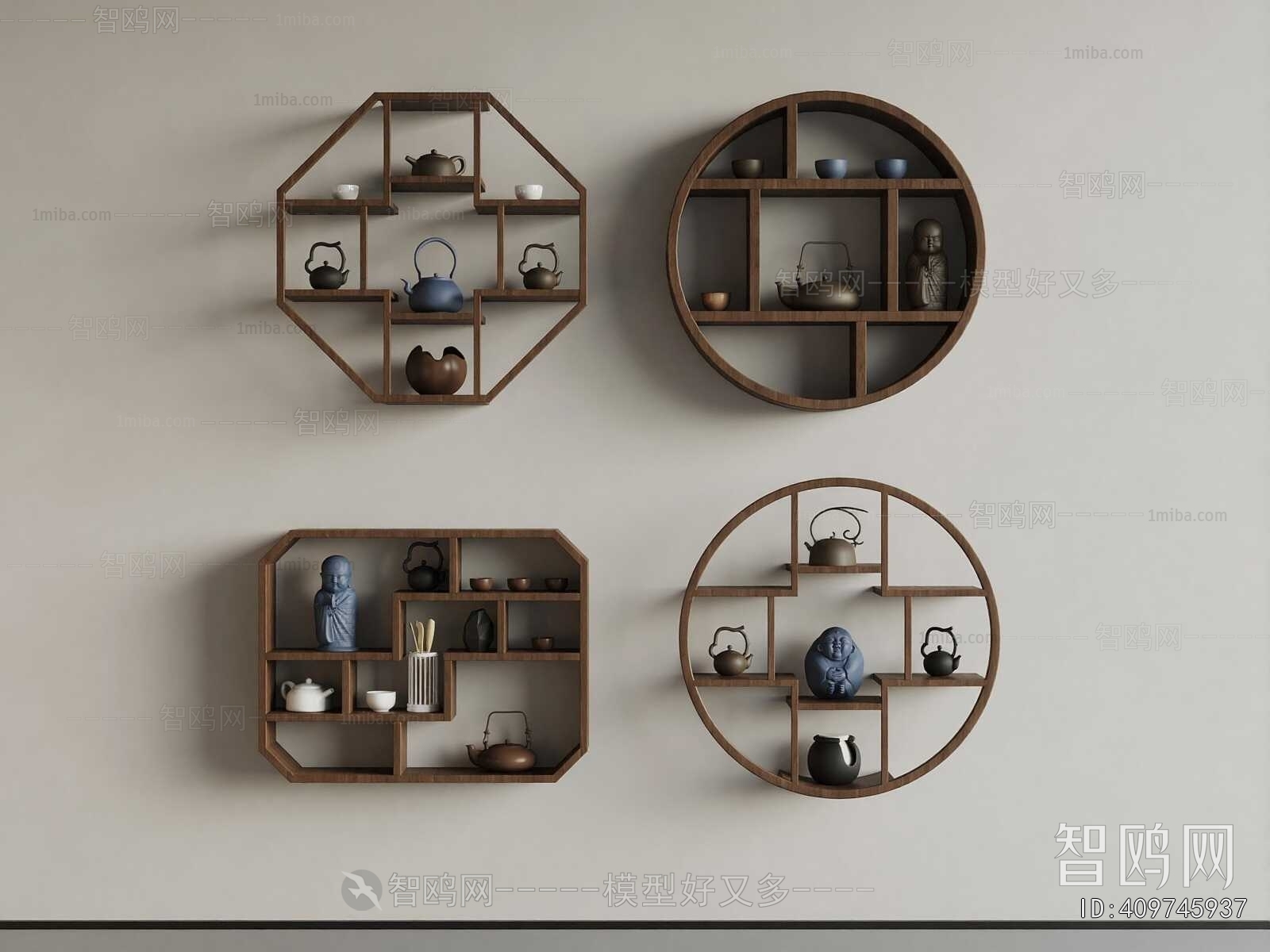 New Chinese Style Shelving