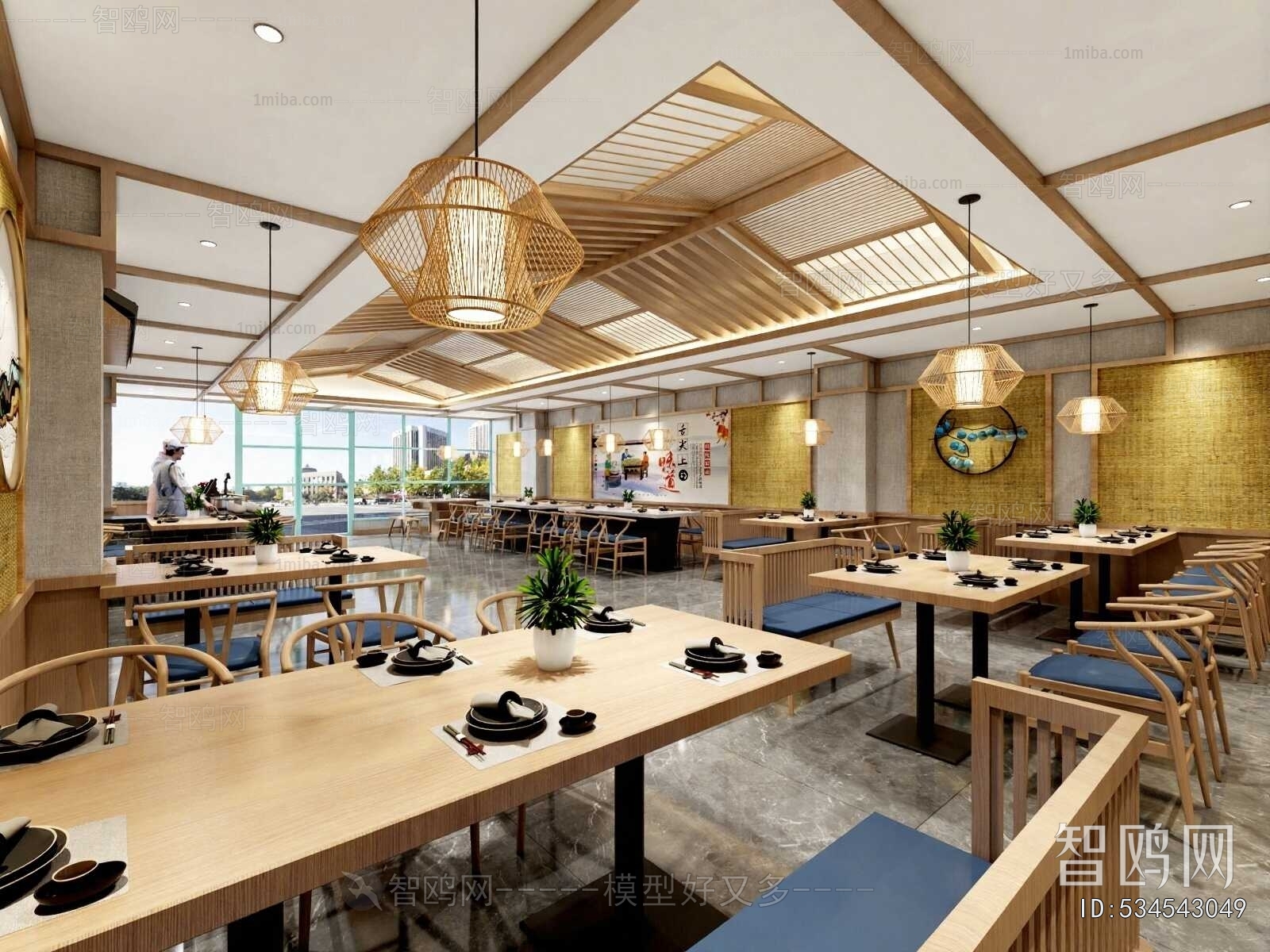 New Chinese Style Cafeteria