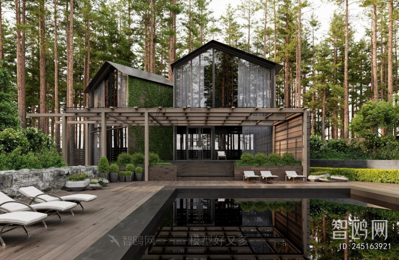 Modern Appearance Of Commercial Building