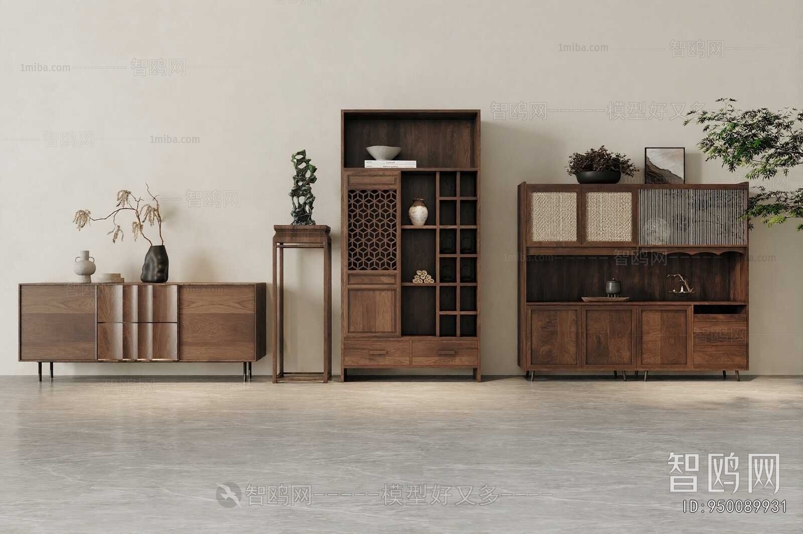 Wabi-sabi Style Sideboard