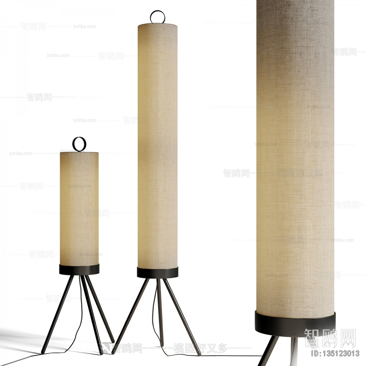 Wabi-sabi Style Floor Lamp