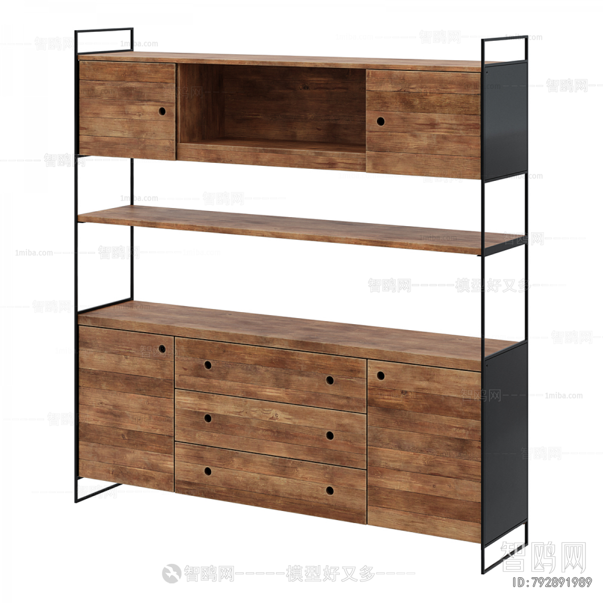 Nordic Style Decorative Cabinet