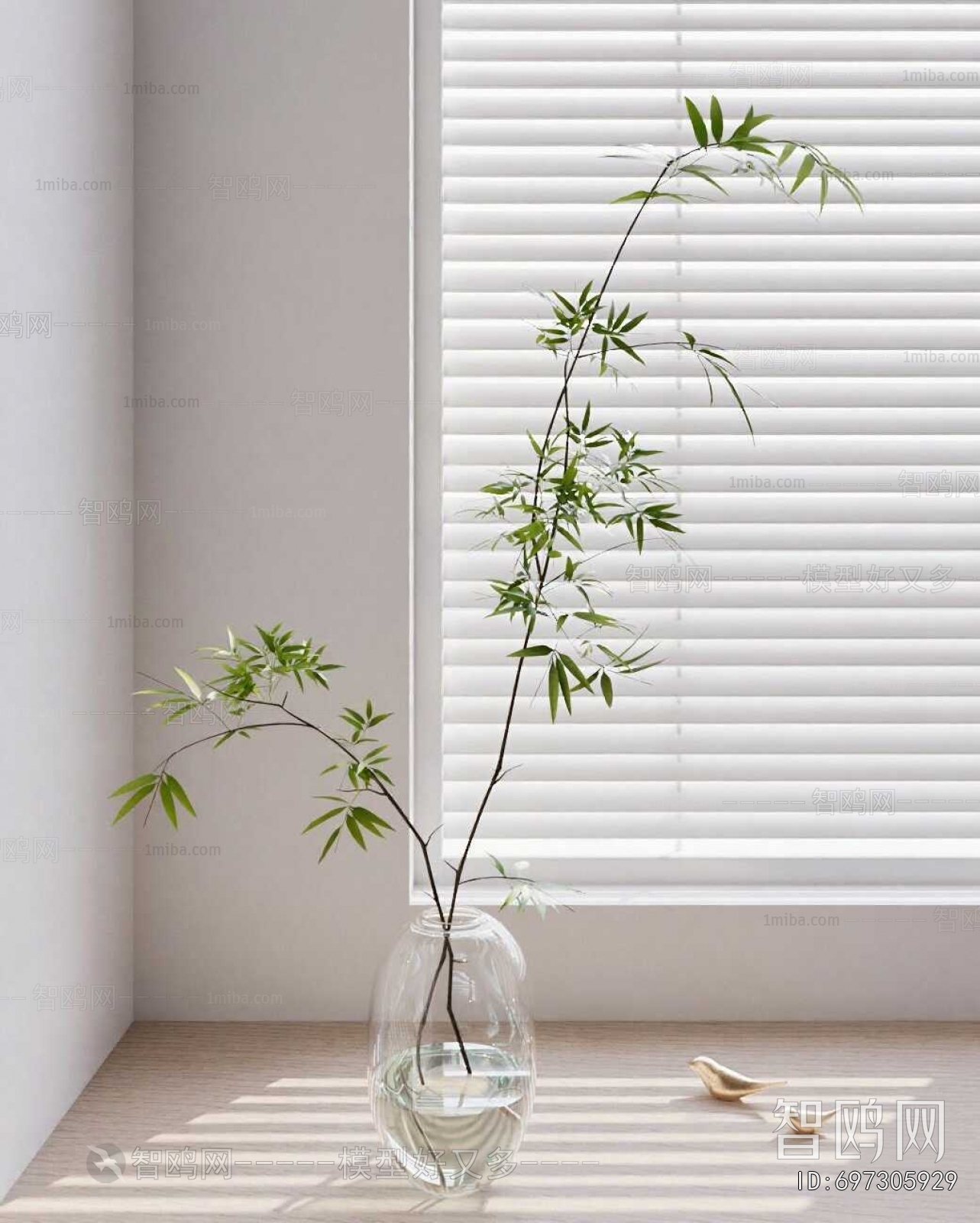Modern Aquatic Green Plant