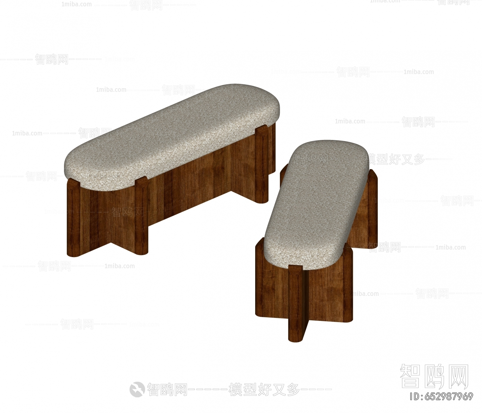 Modern Stool For Changing Shoes