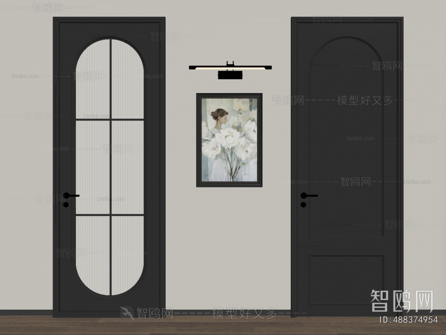 French Style Single Door