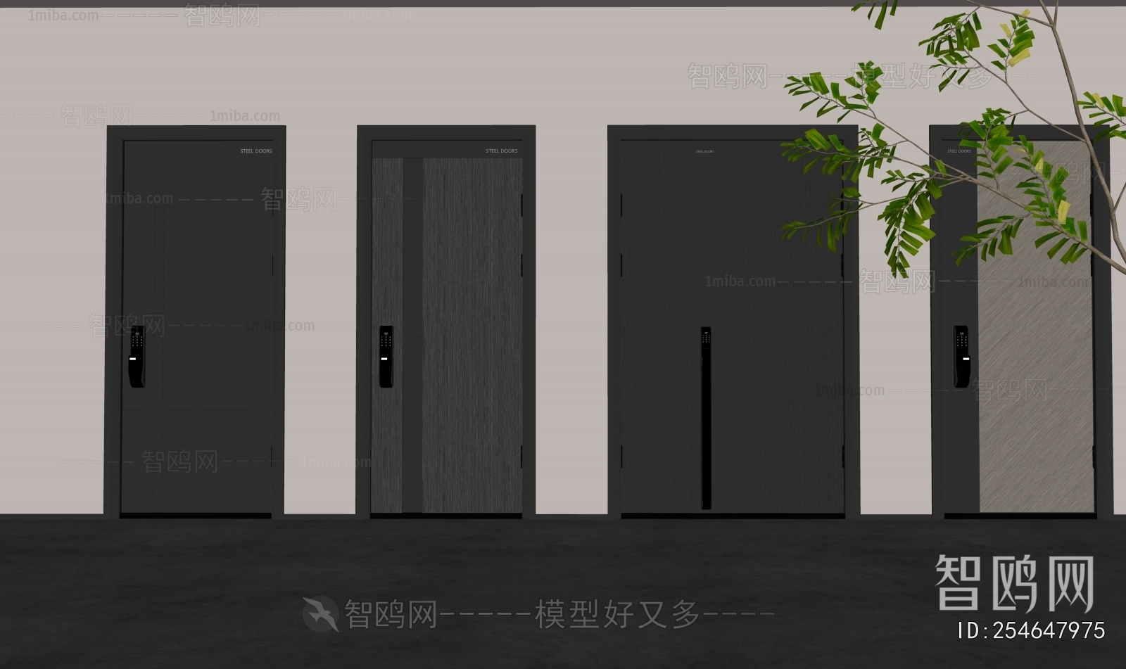 Modern Entrance Door