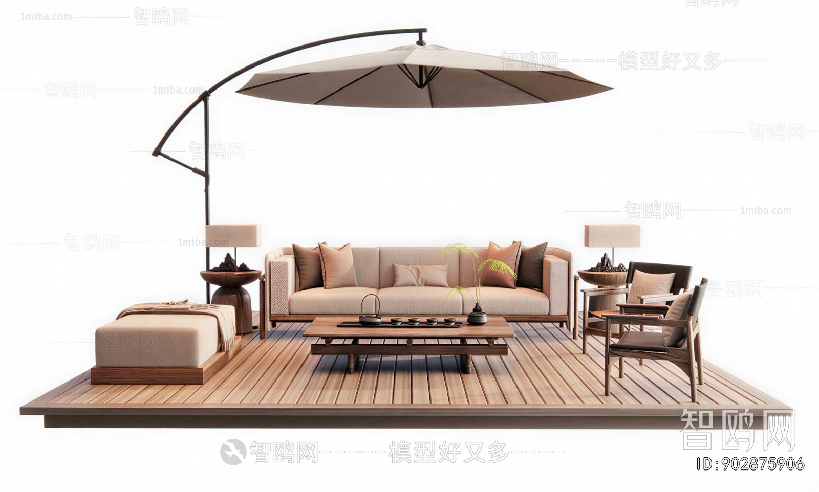 Modern Outdoor Sofa