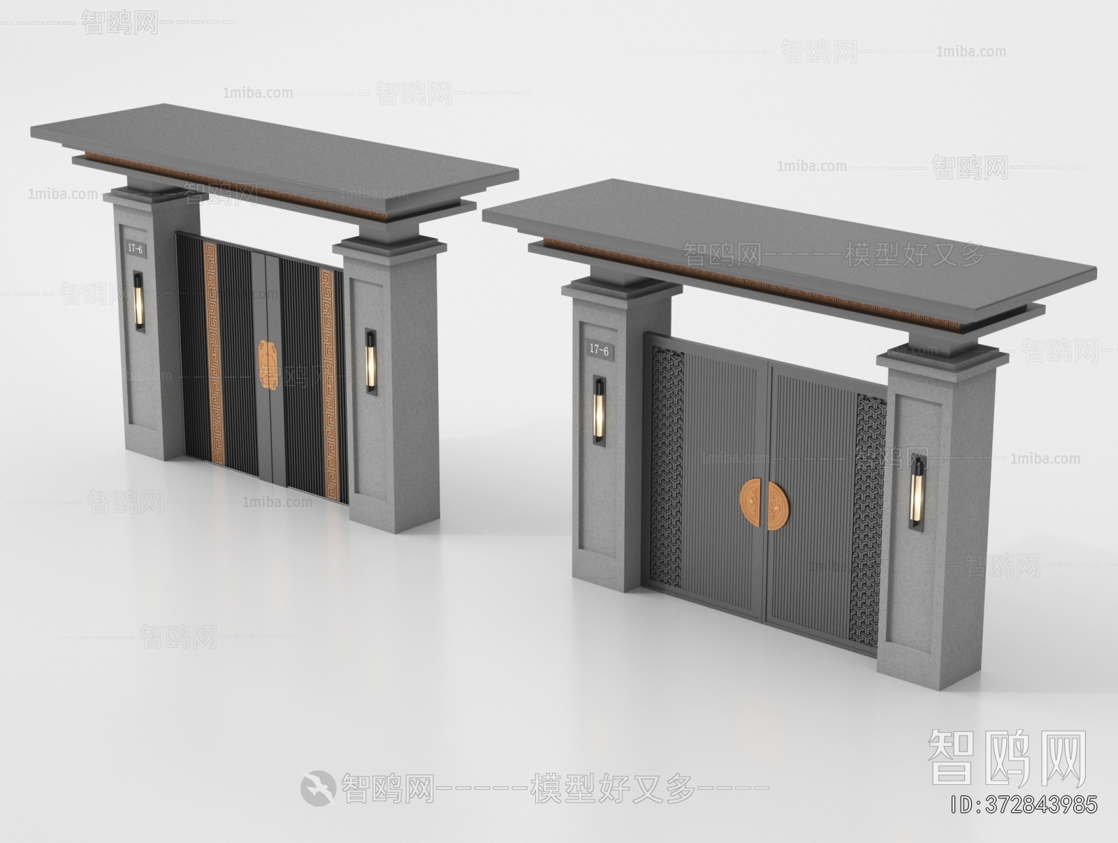 New Chinese Style Facade Element