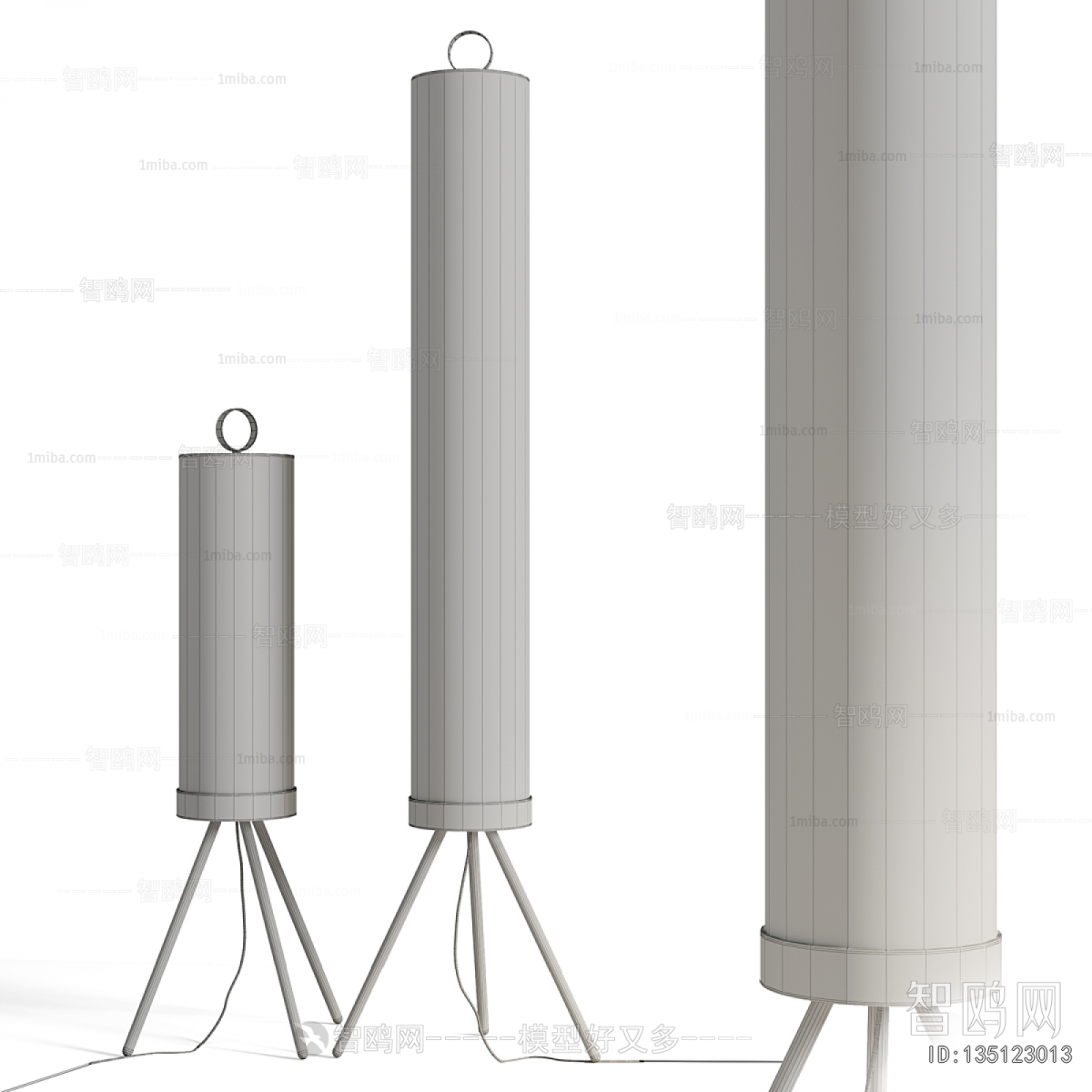 Wabi-sabi Style Floor Lamp