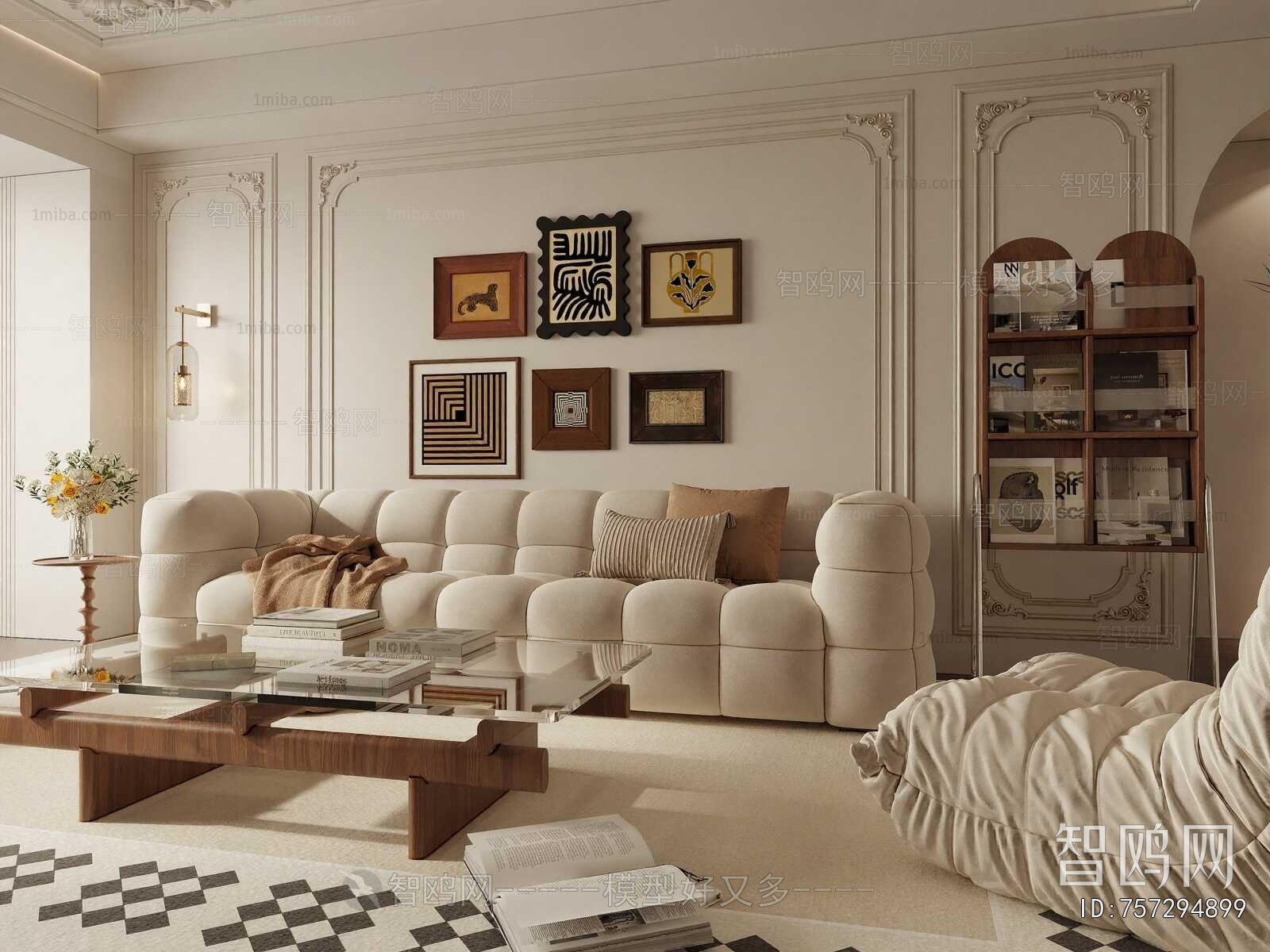 French Style A Living Room