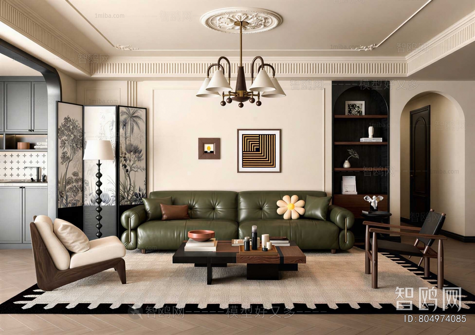 French Style A Living Room