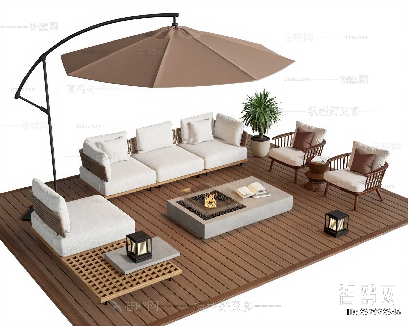 Modern Outdoor Sofa