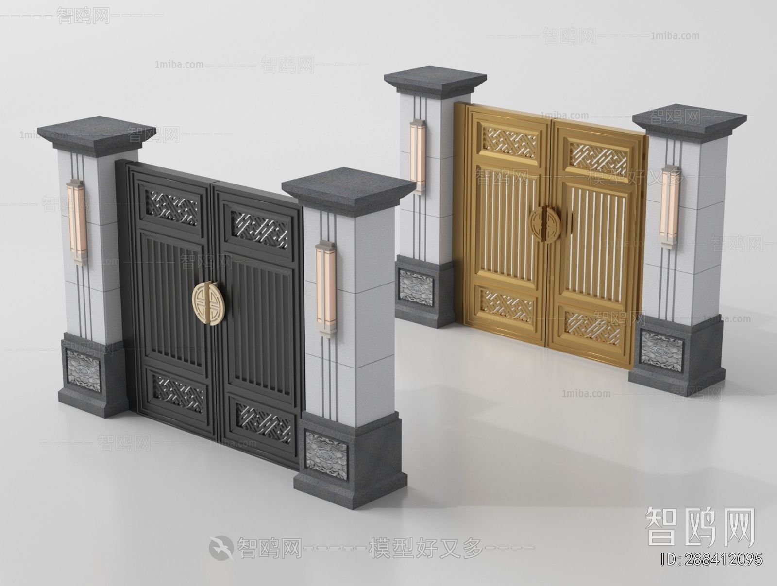 New Chinese Style Facade Element